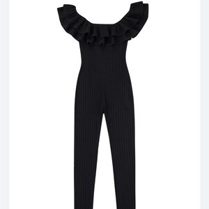 NWT Fashion Brand Company Black Knit Unmentionable Jumpsuit
